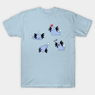 Axolotl Group T-Shirt